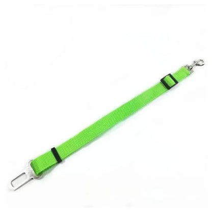 Dog Car Seat Belt Safety Protector Travel Pets Accessories Dog Leash Collar Breakaway Solid Car Harness