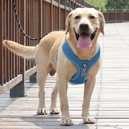 Adjustable Reflective Dog Harness Leash