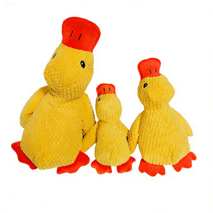 Squeaker Plush Duck Pet Toy
