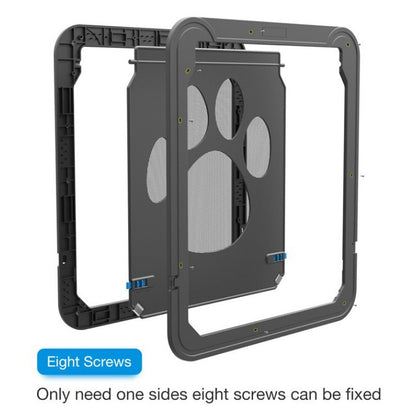 Adjustable Pet Door for Screen and Interior Doors