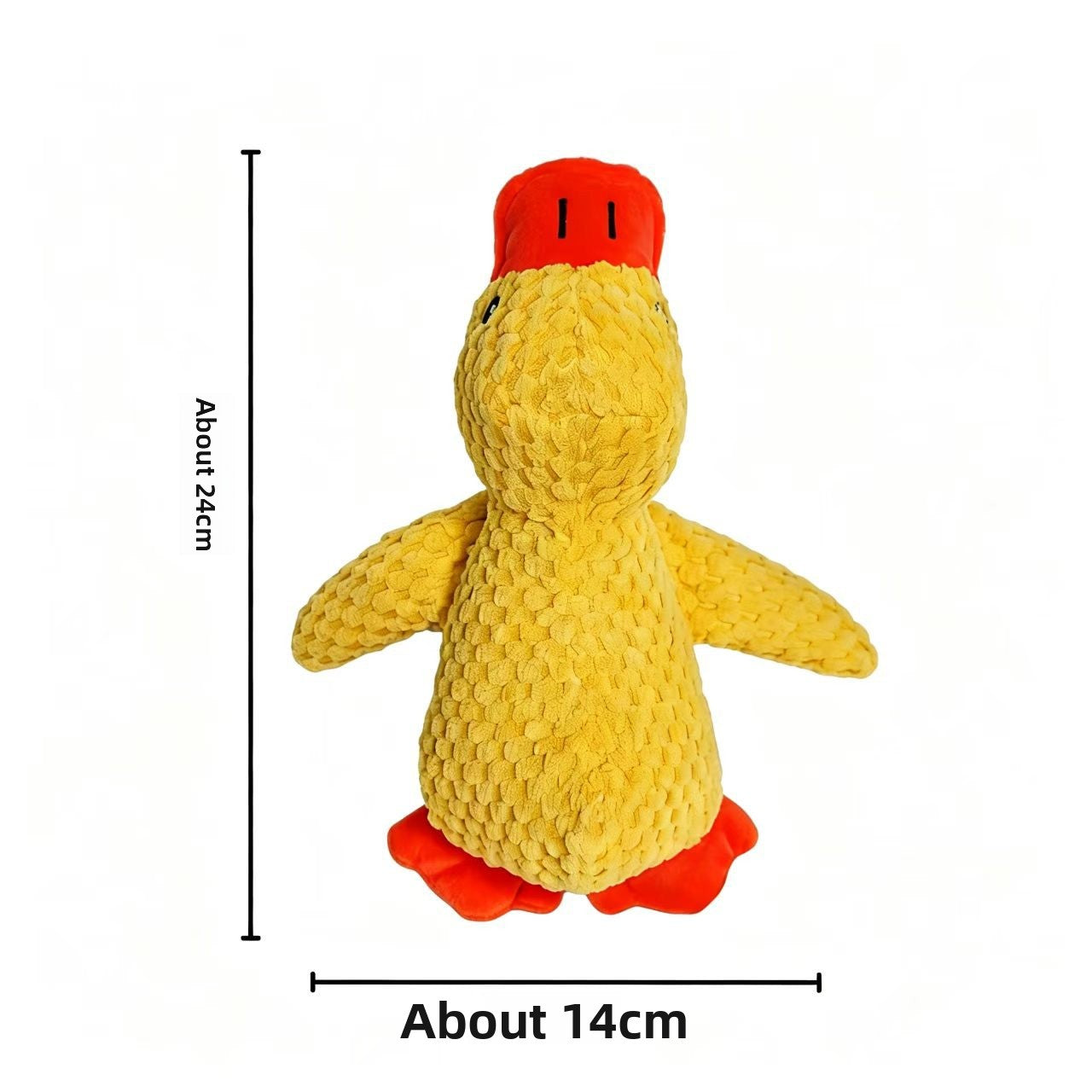 Squeaker Plush Duck Pet Toy