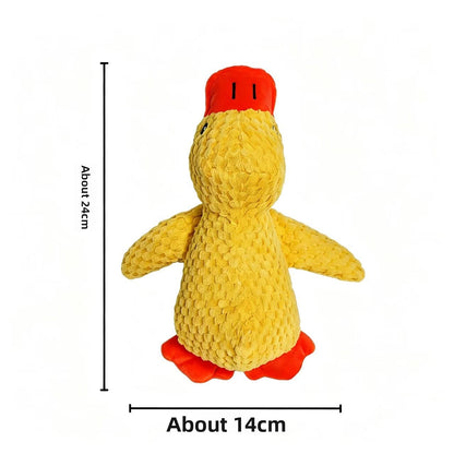 Squeaker Plush Duck Pet Toy
