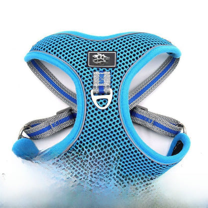 Adjustable Reflective Dog Harness Leash