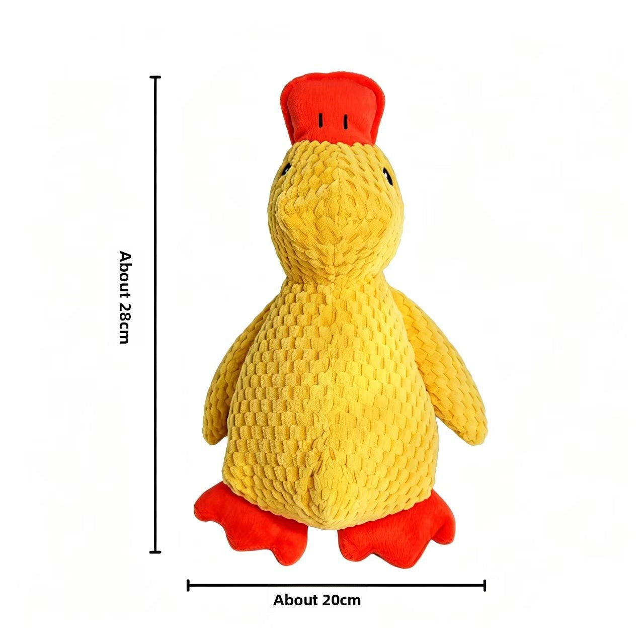 Squeaker Plush Duck Pet Toy