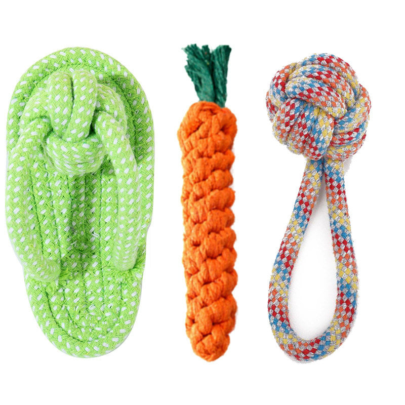Durable Squeaky Dog Chew Toys Set