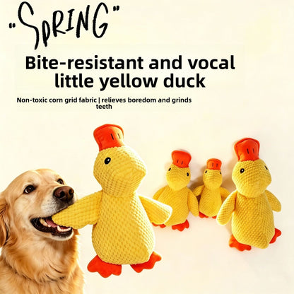 Squeaker Plush Duck Pet Toy