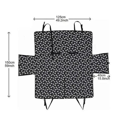 Pet car seat cushion