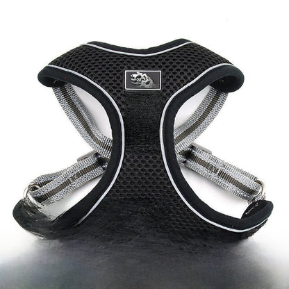 Adjustable Reflective Dog Harness Leash