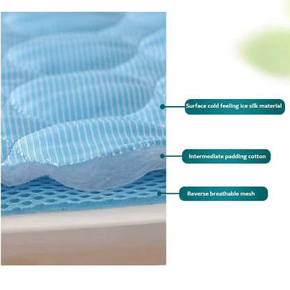 Summer Dog Cooling Mat Pet Cold Bed Extra Large for Small Big Dogs Pet Accessories Cat Durable Blanket Sofa Ice Pad Blanket